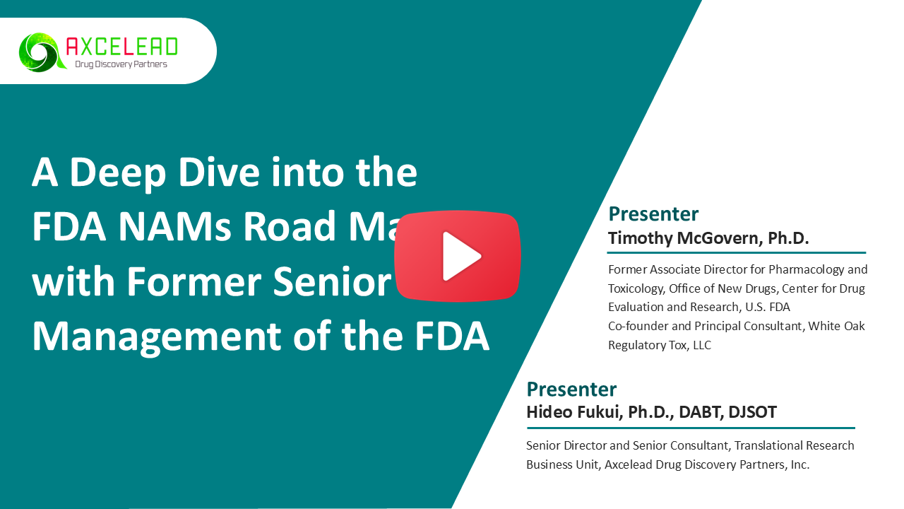 Axcelead Releases FDA NAMs Road Map Seminar on IND Strategy